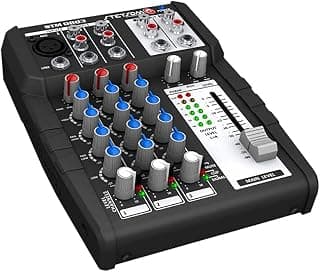Mesa De Som Stetsom 12V STM0803 3 Canais 4 Eq Band - Produto 3 mais recomendado com 4.4 estrelas