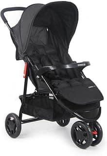 Cosco Kids, Carrinho de Bebê, Toffy, Preto Absoluto - Produto 3 mais recomendado com 4.7 estrelas