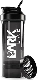 Coqueteleira Premium Pro Trio 700Ml Preta Dark Lab - Produto 1 mais recomendado com 4.8 estrelas