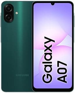 Celular Samsung Galaxy A07 256GB, 8GB, Câm. 50MP, Tela 6.7" - Verde - Produto 5 mais recomendado com 4.8 estrelas