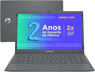 Notebook Positivo Motion C 14 Celeron 4GB 128GB Tela 14.1" Windows 11 com Alexa – 2 ANOS DE GARANTIA, Office 365 e Ring Light - Produto 1 mais recomendado com 4.4 estrelas
