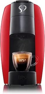 3 Corações TRES Cafeteira Espresso e Multibebida LOV Vermelha - 127V - Produto 1 mais recomendado com 4.8 estrelas
