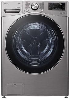 Lava e Seca Lg Smart 18kg Inox Look com Inteligência Artificial Aidd™ Wd18sv2s6b 127v - Produto 9 mais recomendado com 0 estrelas