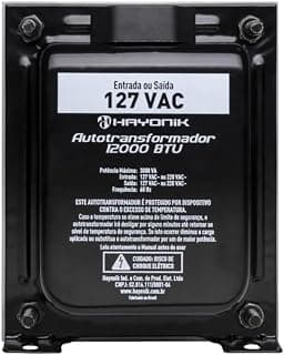 Autotrafo para ar condicionado 12000 BTU Universal Hayonik - Produto 10 mais recomendado com 0 estrelas