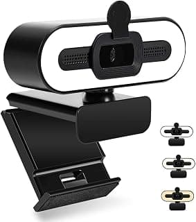 Webcam 4K, Web Cam, Webcam Full HD, Camera PC, Camera Notebook Computador, Web Cam 4K - Produto em review com 4.1 estrelas e 4 avaliações
