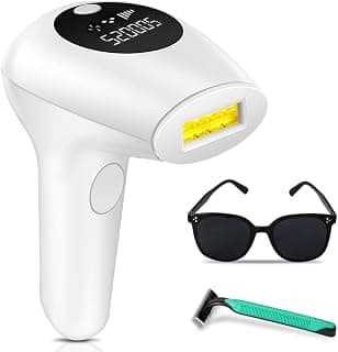 Depilador Laser, Depilador Laser LPL Removedor, Laser Depilador Pulsado Luz Pulsada 999999 Flash - Produto 8 mais recomendado com 3.8 estrelas