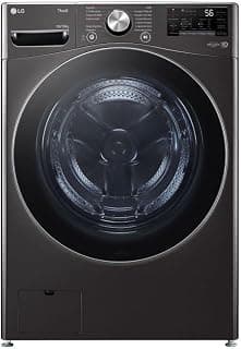 Lava e Seca Lg Smart 18kg Black Inox com Inteligência Artificial Aidd™ Wd18bv2s6b 220v - Produto 10 mais recomendado com 0 estrelas