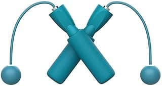 Corda de pular sem fio para fitness – Corda de pular sem corda pesada com bola de espuma, design sem emaranhamento - azul - Produto 10 mais recomendado com 0 estrelas