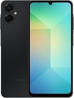 Celular Samsung Galaxy A06 5G 128GB, 4GB, IP54, Tela 6.7" - Preto - Produto 10 mais recomendado com 4.8 estrelas