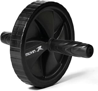 Roda Abdominal Muvin Basics – Roda Para Exercícios Abdominais - Equipamento Para Treinamento de Força no Abdômem - Treino Funcional – Exercícios – Academia - Crosstraning - Produto 5 mais recomendado com 4.4 estrelas