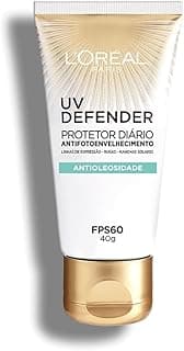 Protetor Solar Facial L'Oréal Paris UV Defender Antioleosidade FPS 60, 40g - Produto 7 mais recomendado com 4.6 estrelas