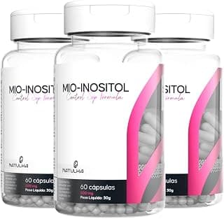 KIT 3x Mio-Inositol Control SOP Formula 60 cápsulas - Natulha - Produto 3 mais recomendado com 4.9 estrelas
