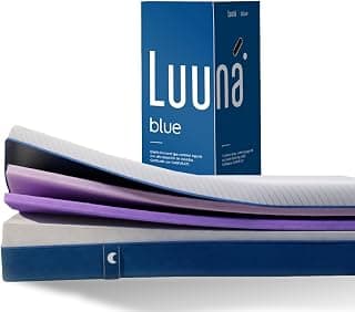 Colchão Casal Luuna Blue, Garantia 10 Anos, Firme Confortável, Bloqueio de Movimentos - 138x188cm - Produto 1 mais recomendado com 4.7 estrelas