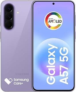 Celular Samsung Galaxy A57 5G 128GB, 8GB RAM, Câmera Tripla de até 50MP OIS, Selfie de 12MP Video HDR, IP68, Tela Super AMOLED 6.7", NFC, Recursos AI, Até 6 Atualizações de Android e Segurança (Lilás) - Produto 8 mais recomendado com 4.9 estrelas