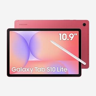 Galaxy Tab S10 Lite, 128GB, Tela 10.9", WIFI, Vermelho - Produto 5 mais recomendado com 4.8 estrelas