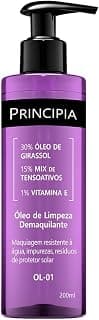 PRINCIPIA, Óleo de Limpeza Demaquilante Facial 30% Óleo de Girassol + 1% Vitamina E OL-01 200 ml - Produto 7 mais recomendado com 4.4 estrelas