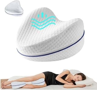 Almofada Ortopédica de Espuma de Memória para Pernas - Travesseiro Ergonômico para Alívio de Dor Lombar - Produto 7 mais recomendado com 4.3 estrelas