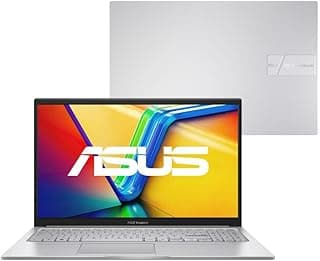 Notebook ASUS Vivobook 15 X1504VA Intel Core i5 1334U 8GB Ram 512GB SSD Windows 11 Tela 15,6" FHD Silver - NJ1740W - Produto 7 mais recomendado com 4.6 estrelas