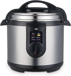 Panela de Pressão Elétrica Multifuncional HQ 6 Litros Inox HQ-Y6MI (220V) - Produto 10 mais recomendado com 0 estrelas