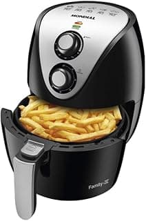 Fritadeira Sem Óleo Mondial Family Af-30 Air Fryer 35l Preta 110v - Produto 7 mais recomendado com 4.8 estrelas