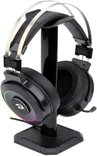 Headset Gamer Redragon Lamia 2 Preto RGB USB Som Surround 7.1 Virtual com Suporte de Headset H320RGB-1, UNICO - Produto 7 mais recomendado com 4.6 estrelas