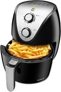 Fritadeira Sem Óleo Air Fryer 3,5L, Mondial, Preto/Inox, 1500W, 220V - AF-30 I - Produto 1 mais recomendado com 4.8 estrelas