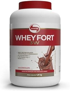 Vitafor - Whey Fort 3W - 1,8Kg - Chocolate - Produto 9 mais recomendado com 4.7 estrelas