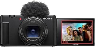 Sony Câmera Vlog ZV-1 II para criadores de conteúdo e vloggers - preta - Produto 8 mais recomendado com 4.4 estrelas