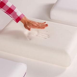 Travesseiro Memory Foam Original® NASA - I wanna sleep - 11x40x60 cm - Espuma Premium com Sensação de Conforto Única - Produto 10 mais recomendado com 3.8 estrelas
