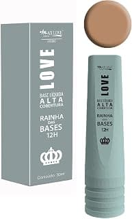 Base Líquida Alta Cobertura Rainha Das Bases 12 Horas Cor 606,Max Love - Produto 7 mais recomendado com 5 estrelas