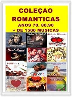 Pen Drive com Músicas Gravadas,COLEÇAO ROMANTICA ANOS 70.80.90 - Produto 9 mais recomendado com 3.9 estrelas
