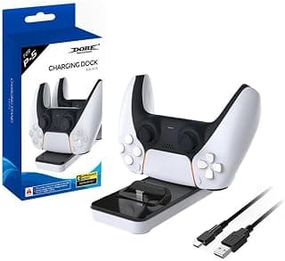Carregador Duplo Para Controle Ps5 Suporte Carregamento Rápido Dualsense Charging Station Dock Playstation 5 - Produto 10 mais recomendado com 3.8 estrelas
