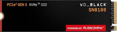 WD_BLACK 4TB SN8100 NVMe SSD Internal Solid State Drive - Gen 5 PCIe 5.0x4, M.2 2280, Seq. Read Speeds Up to 14,900 MB/s, Best for AI Applications, Gaming, and Video Editing - WDS400T1X0M - Produto 5 mais recomendado com 4.8 estrelas