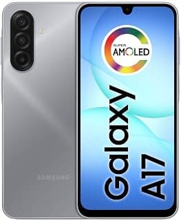 Celular Samsung Galaxy A17, 128GB, 4GB, 50MP Tela 6.7", IP54 - Cinza - Produto 6 mais recomendado com 4.8 estrelas