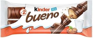 Chocolate Kinder Bueno 43g Chocolate Kinder Bueno 43g - Produto 8 mais recomendado com 3.8 estrelas
