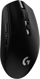 Mouse Gamer Sem Fio Logitech G305 LIGHTSPEED com 6 Botões Programáveis e Até 12.000 DPI - Preto - Produto 1 mais recomendado com 4.8 estrelas
