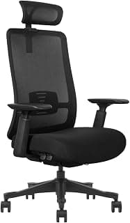 Cadeira De Escritório V1 Connect Giratória Ergonômica 10 Ajustes Relax 150kg (Preta) - Produto 3 mais recomendado com 4.6 estrelas