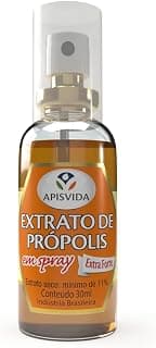Apis Vida Spray para Garganta Extrato de Própolis Extra Forte 30ml - Produto 4 mais recomendado com 5 estrelas