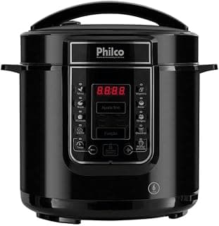 Panela de pressão, Digital inox Ppp01p, 6L, Preto, 220v, Philco - Produto 5 mais recomendado com 4.7 estrelas