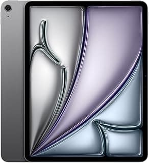 Apple 2025 iPad Air de 13 polegadas (Wi-Fi, 128 GB) - Cinzento sideral (M3) - Produto 8 mais recomendado com 4.6 estrelas