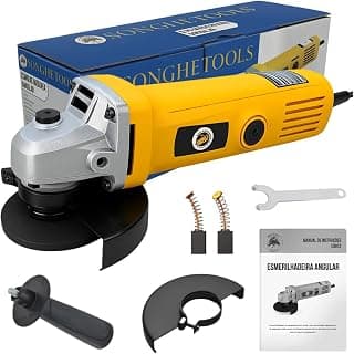 Esmerilhadeira Lixadeira Angular 800W Função Politriz 115mm Com Acessórios (220 Volts) - Produto 10 mais recomendado com 3.8 estrelas