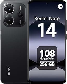 Smartphone Xiaomi Redmi Note 14 Midnight Black (Preto) 8GB RAM 256GB ROM - Produto 5 mais recomendado com 4.7 estrelas