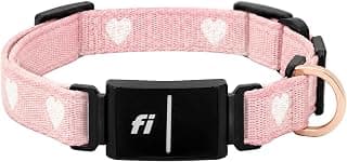 The DOGISTRY – Fi Sweetheart Collar – Design luxuoso encontra tecnologia inteligente – Feito para Fi Series 3/3+ – Estilo e artesanato sem costura - Produto 7 mais recomendado com 4.6 estrelas