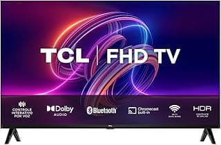 Smart TV TCL 40 Polegadas LED Full HD S5400A Android TV WiFi Bluetooth Google Assistente 40S5400A - Produto 4 mais recomendado com 4.4 estrelas