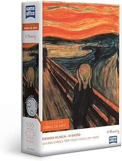 Toyster - Quebra-cabeça: Edvard Munch: O Grito - 500 peças nano - Game Office - Produto 6 mais recomendado com 4.5 estrelas