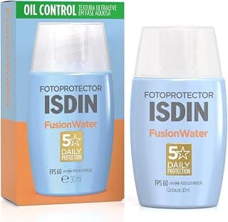ISDIN Protetor Solar Facial Fusion Water 5 Stars FPS 60-30ml - Produto 3 mais recomendado com 4.8 estrelas