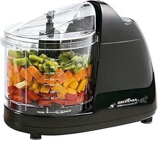 Mini processador, 2p, 160W, Preto, 127v, Britânia - Produto 8 mais recomendado com 4.3 estrelas