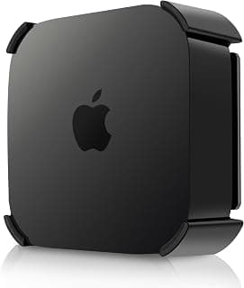 iDLEHANDS Suporte apenas para Apple TV 4K 2022 (3ª geração) - Suporte de TV atrás da TV, suporte de celular ou montagem na parede, com adesivo especial e parafusos, preto - Produto 9 mais recomendado com 4.4 estrelas