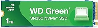 SSD M.2 2280 Western Digital Green SN350 1TB NVME - WDS100T3G0C - Produto 3 mais recomendado com 4.8 estrelas