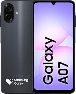 Celular Samsung Galaxy A07 128GB, 4GB, Câm. 50MP, Tela 6.7"- Preto - Produto 7 mais recomendado com 4.7 estrelas